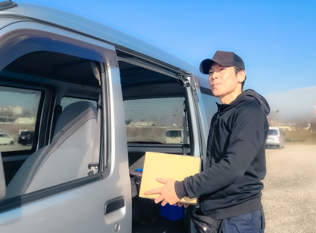 商品配送でのレンタカー利用
